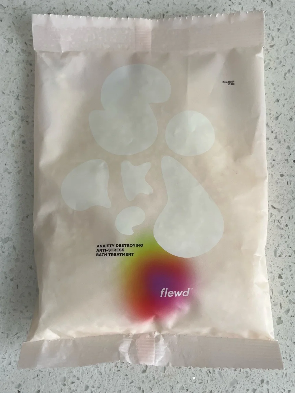 Flewd Anxiety Destroying Anti-Stress Bath Treatment Bath Salts 10oz One Bath